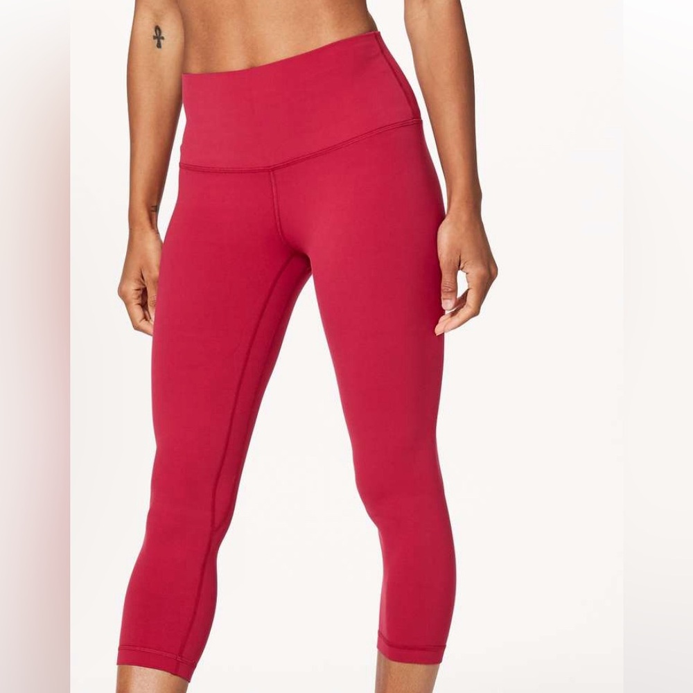 Lululemon Align 21”crop leggings sz 4
